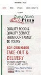 Mobile Screenshot of papanickspizzeria.com